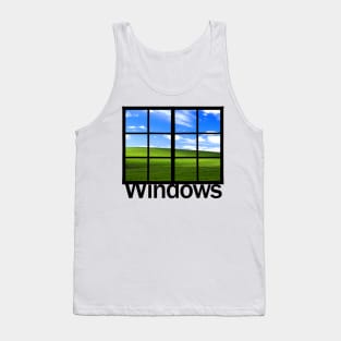 Windows [black] Tank Top